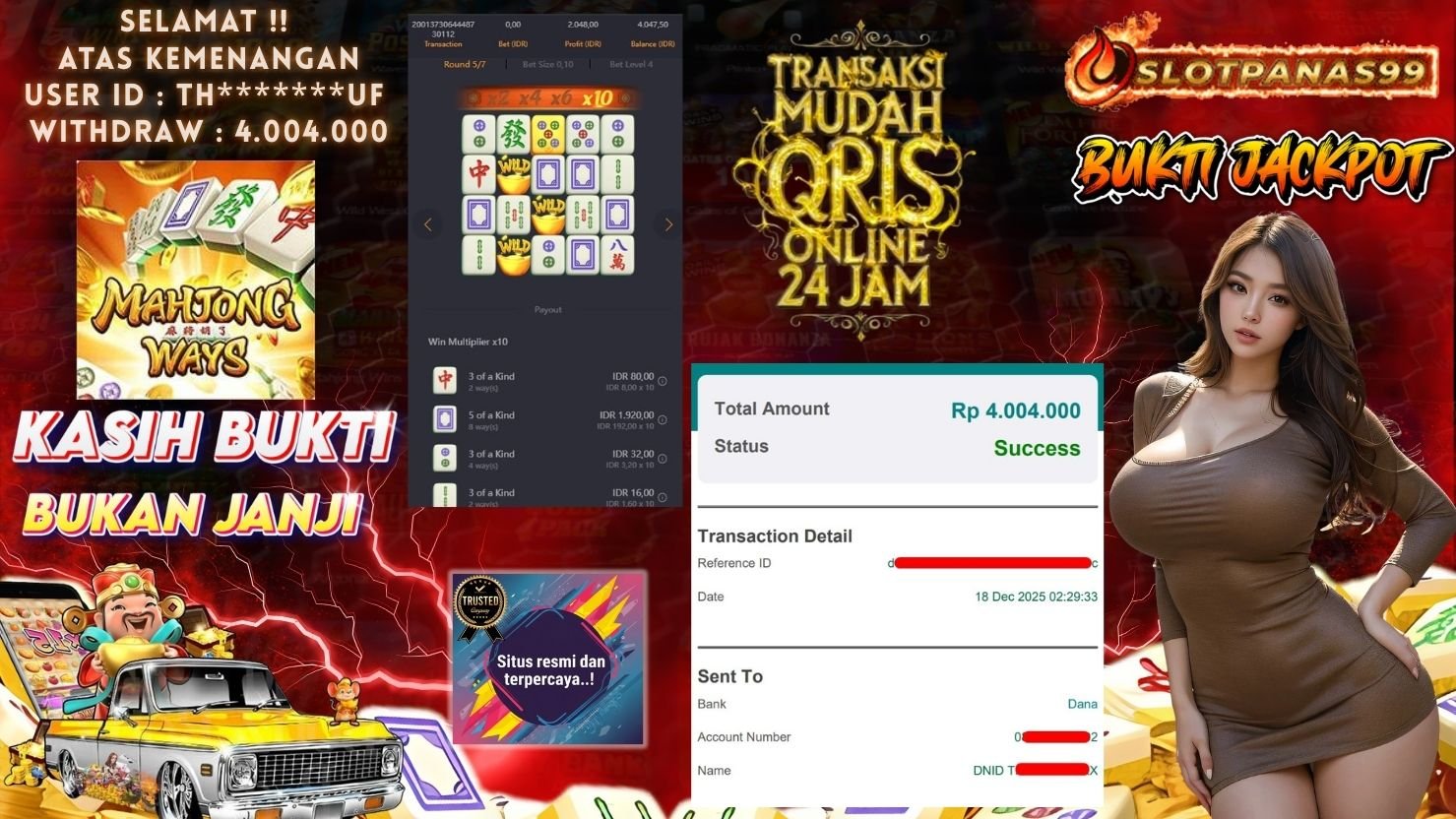 SLOTPANAS99 JACKPOT SLOT MAHJONG WAYS